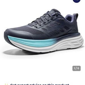 Nortiv8 Women's Navy and Aqua Athletic walking Shoes 8.5